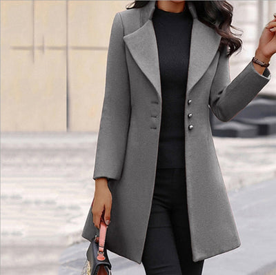 Chase | Women's Buttoned Coat | Sophisticated and Modern