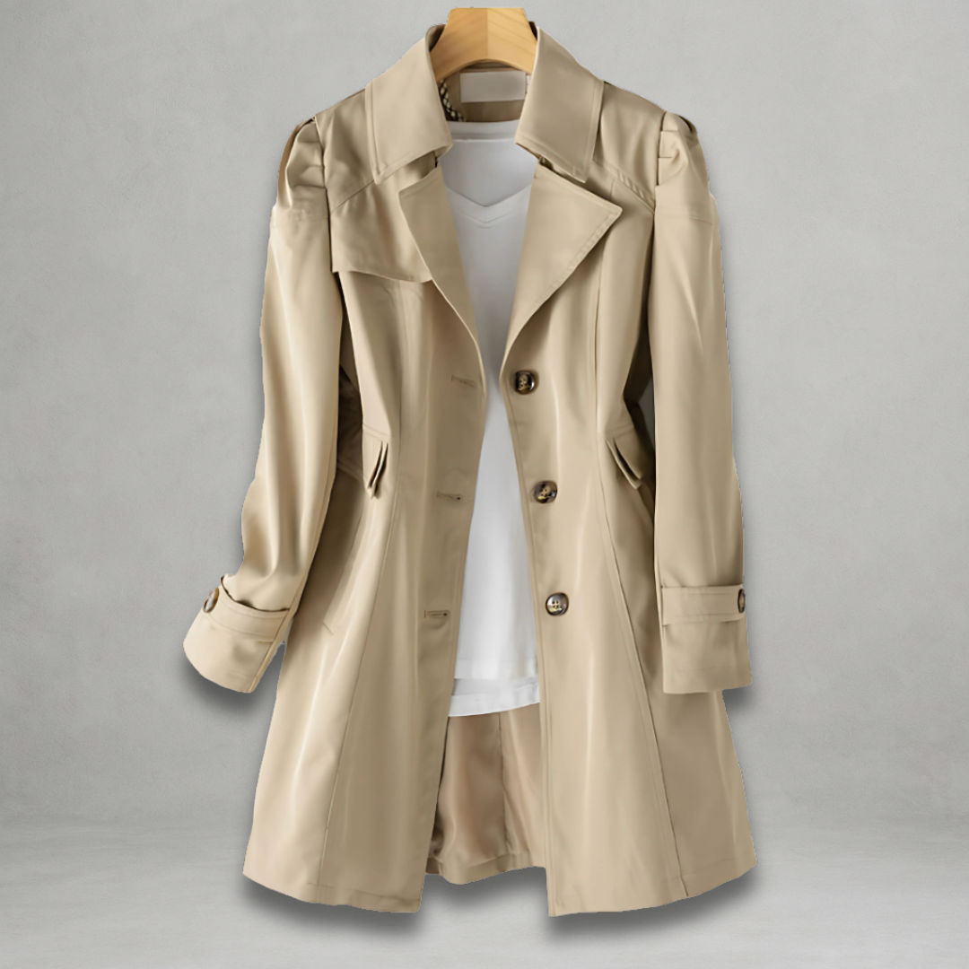 Elodie | Custom Women's Trench Coat | Classic Lightweight