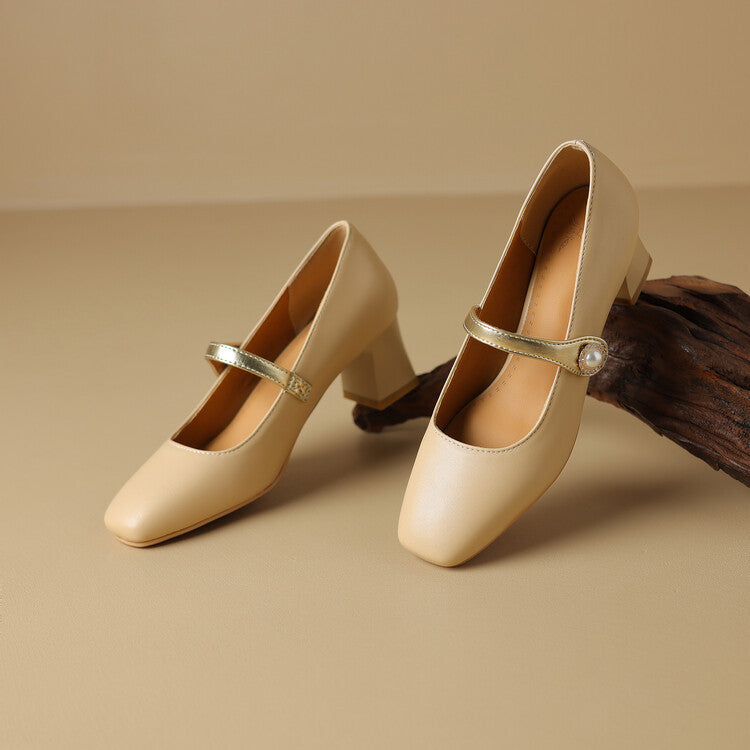 Vianka Block Heeled Shoes