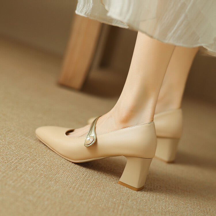 Vianka Block Heeled Shoes