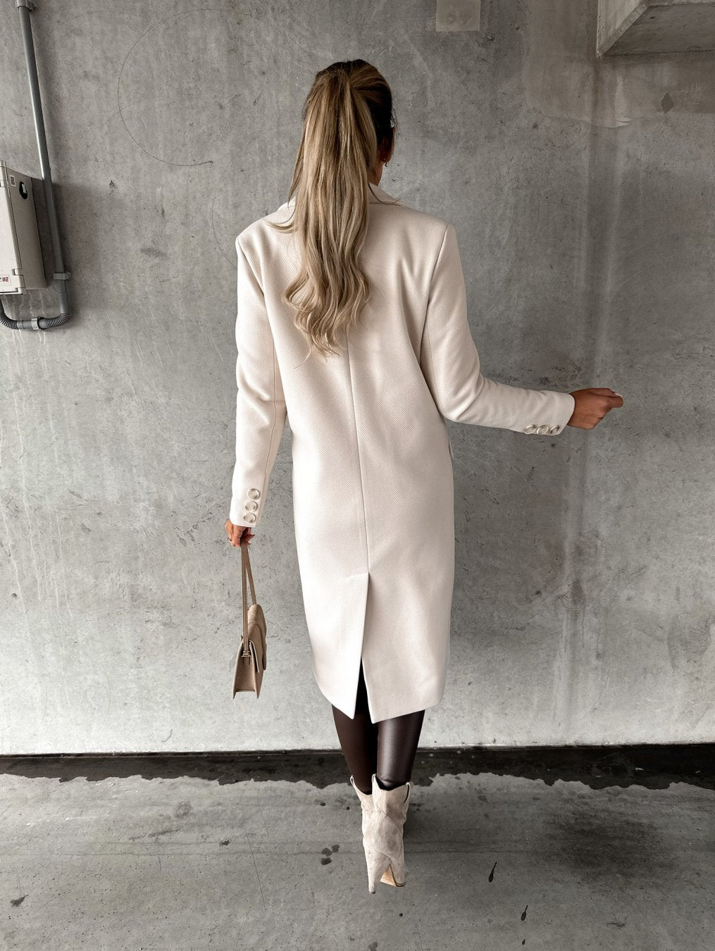 KATE | Long Wool Coat for Women
