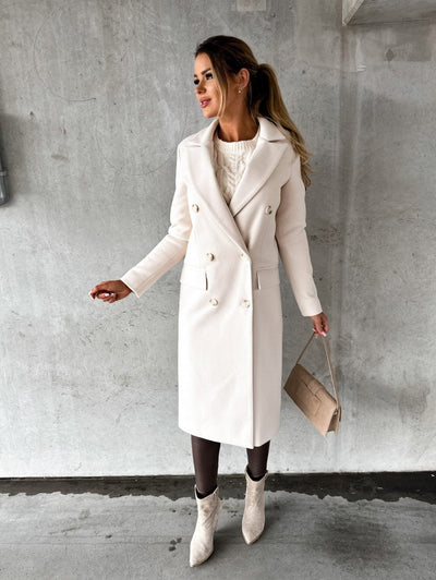 KATE | Long Wool Coat for Women