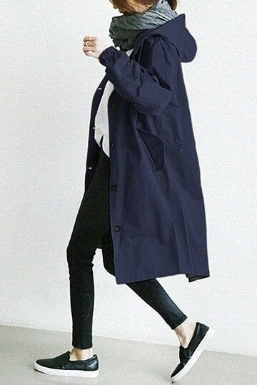 Mandy - Elegant Waterproof Trench Coat