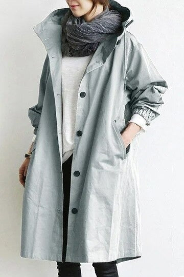 Mandy - Elegant Waterproof Trench Coat