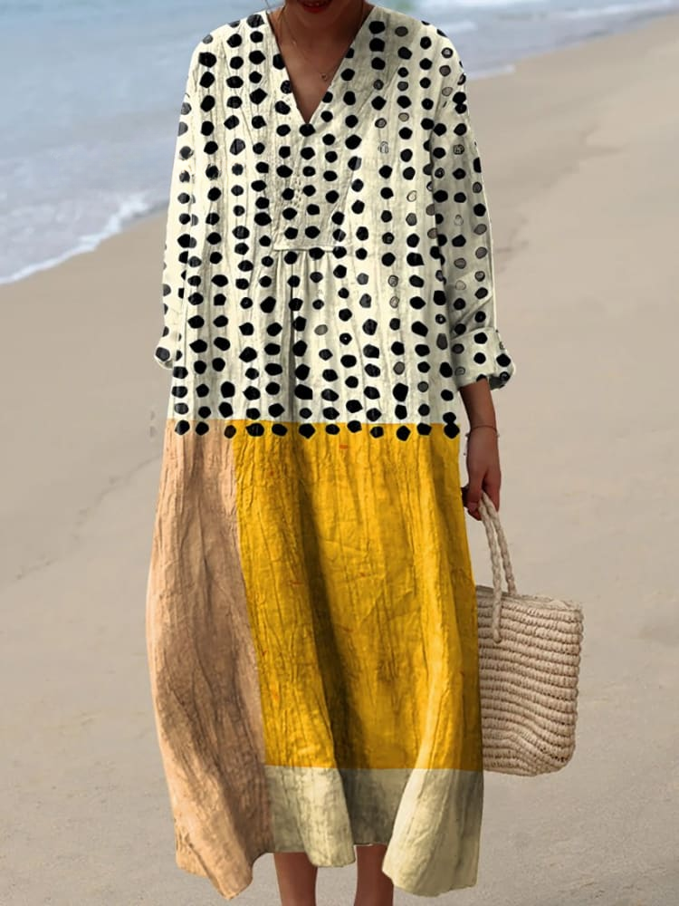 Jocelyn - Vestido Estampado Brisa de Verano