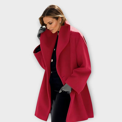Emma - Premium Wool Windbreaker Coat